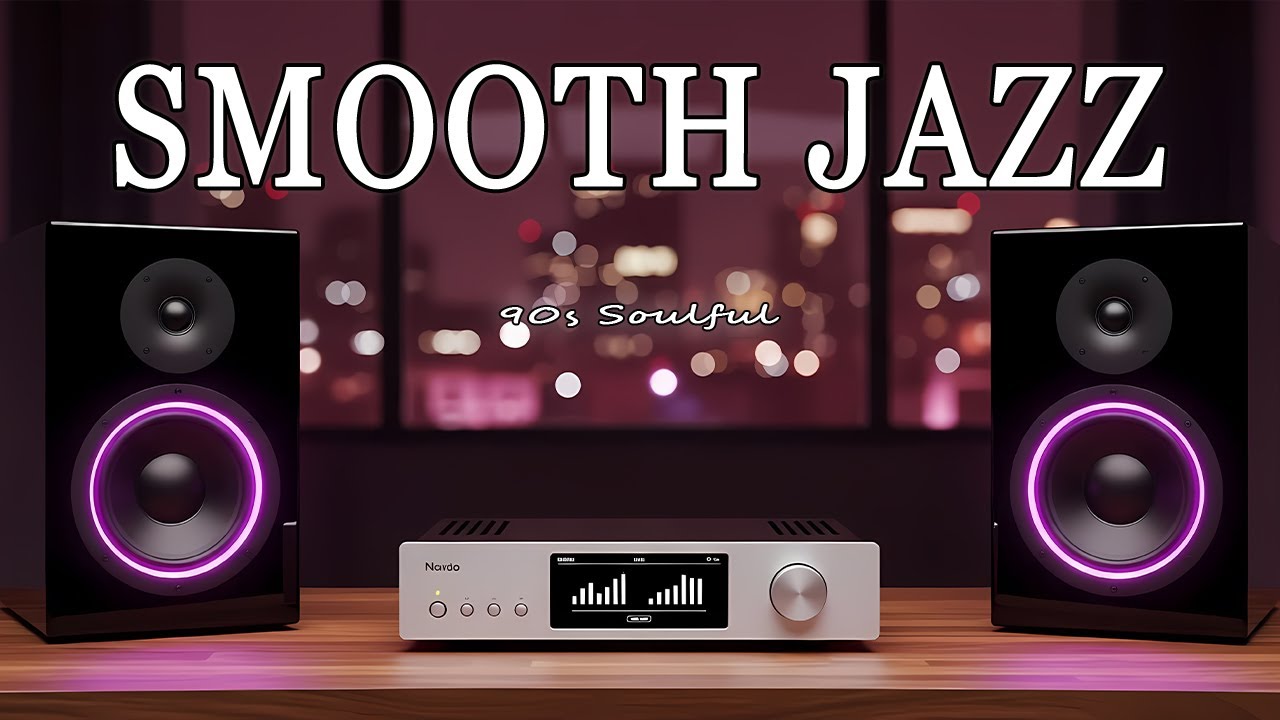 Smooth Jazz x Soulful R&B 🌙 Cozy Midnight Sessions for Deep Ease, Clear Focus & Soft Awareness 🌆🎶