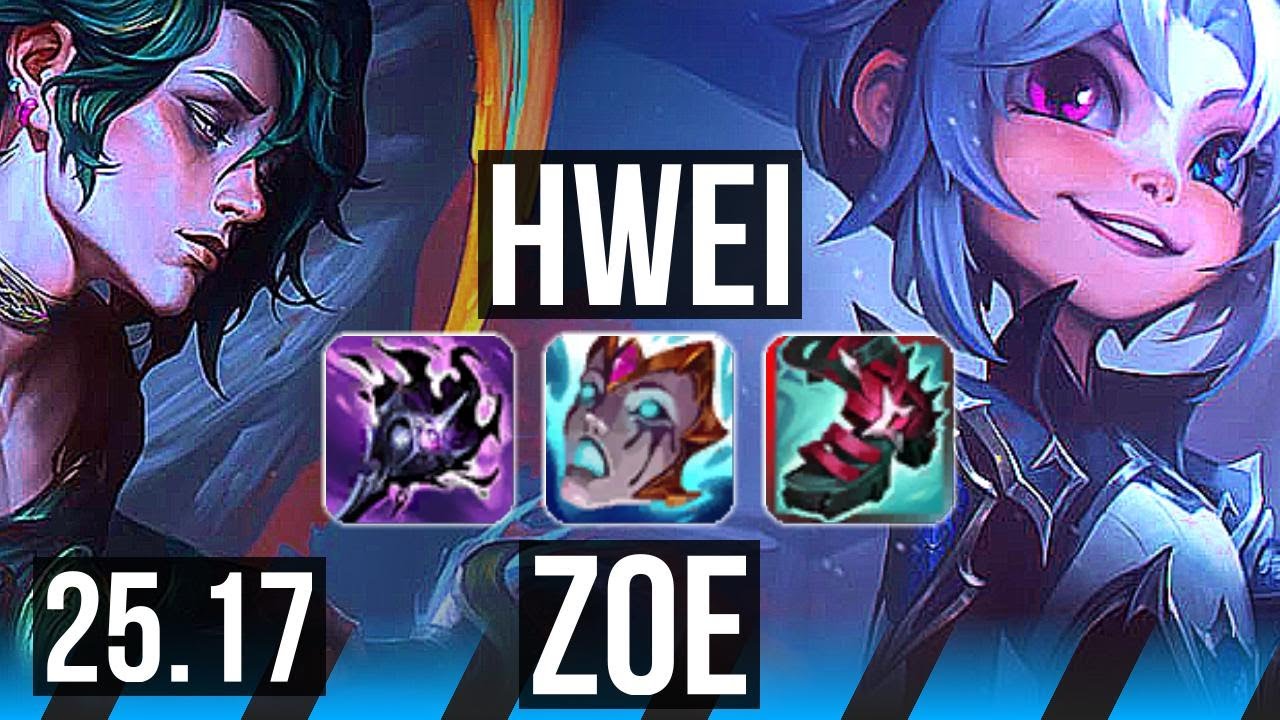 HWEI vs ZOE (MID) | KR Master | 25.17