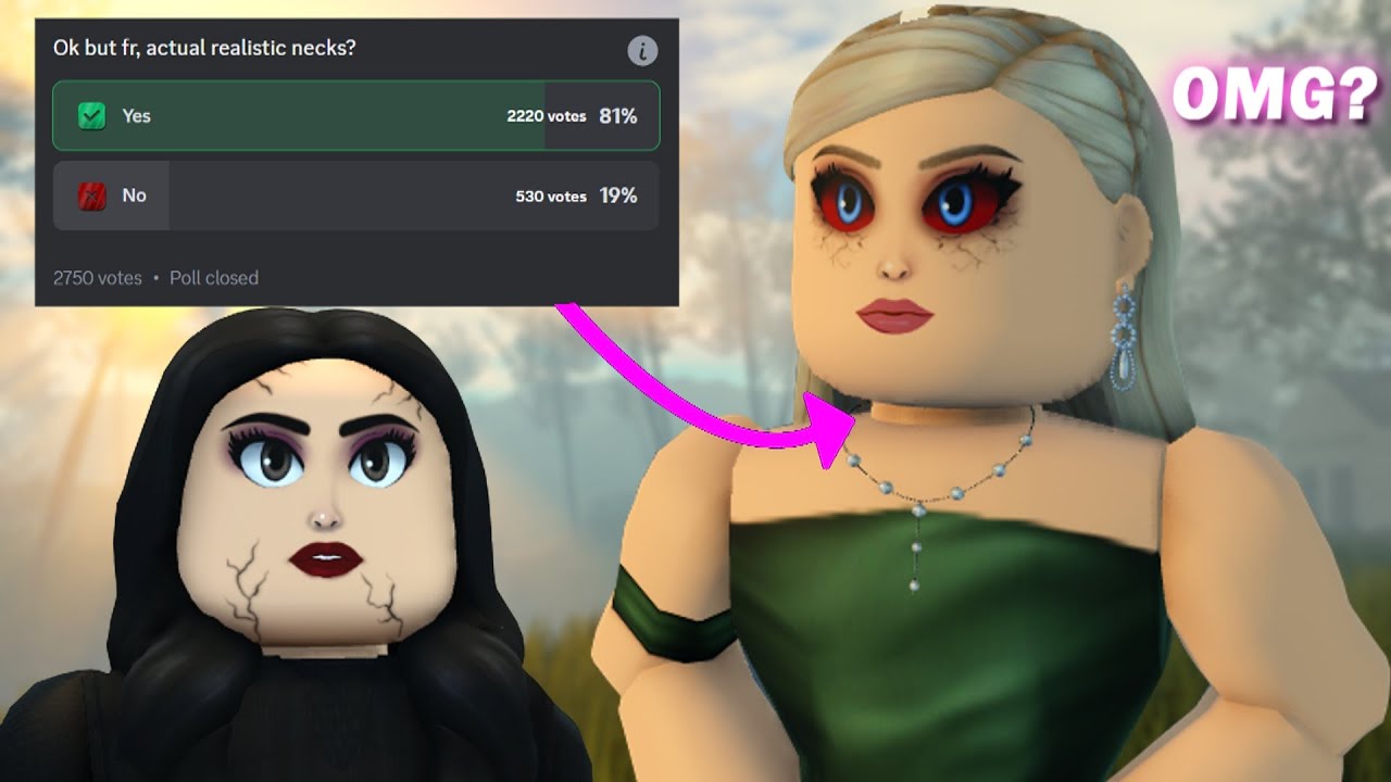 CUSTOM CHARACTER UPDATE + NECKS IN TVL!? | TVL2 | ROBLOX