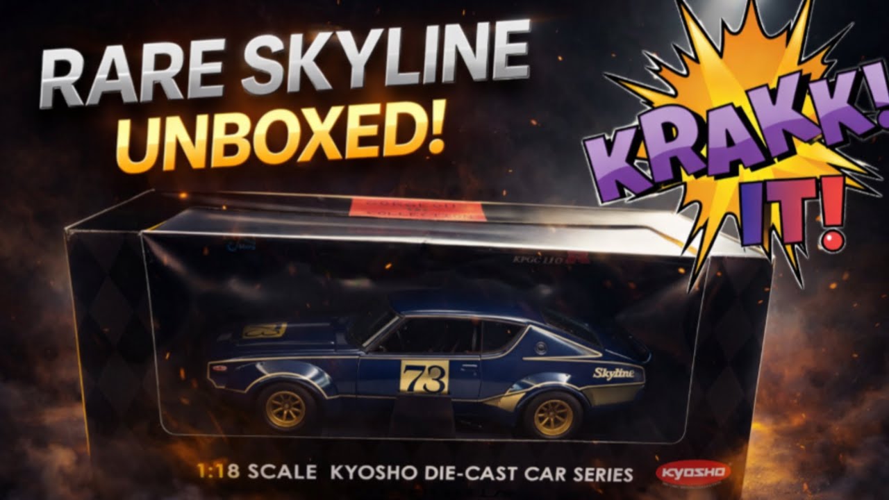 РЕДКОСТЬ! Распаковка и обзор модели Skyline 2000GT-R (KPGC110) 