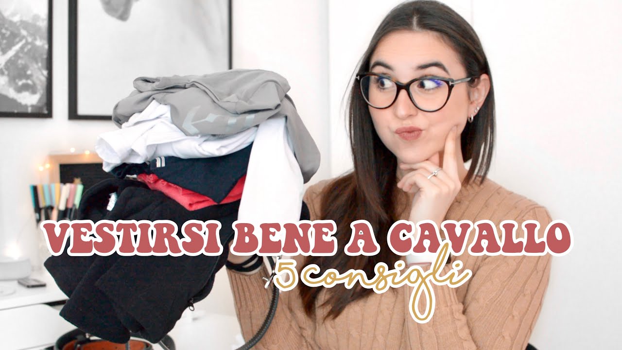 Vestirsi bene a cavallo? 5 consigli 🙈✨