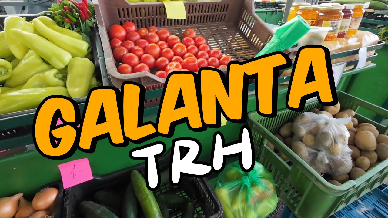 🌽Malý lokálny trh s ovocím a zeleninou v GALANTE🍉