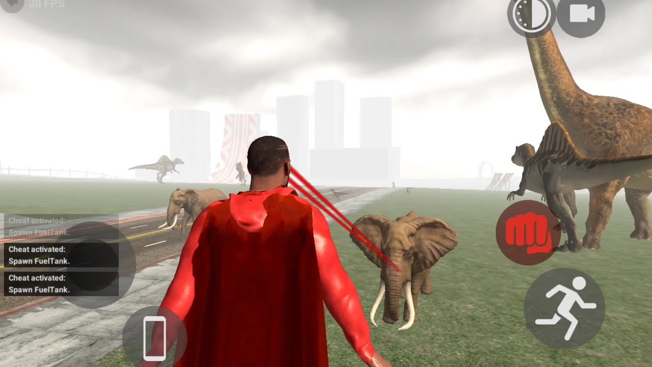 Superman Vs Elephants || Indian Bike Driving 3D Gameplay || #indianbikedriving3dgame # viral #video