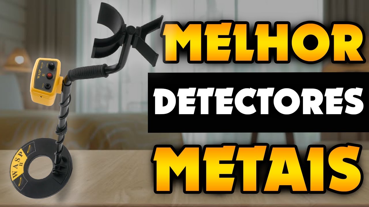 Os 5 melhores detectores de metais de 2026