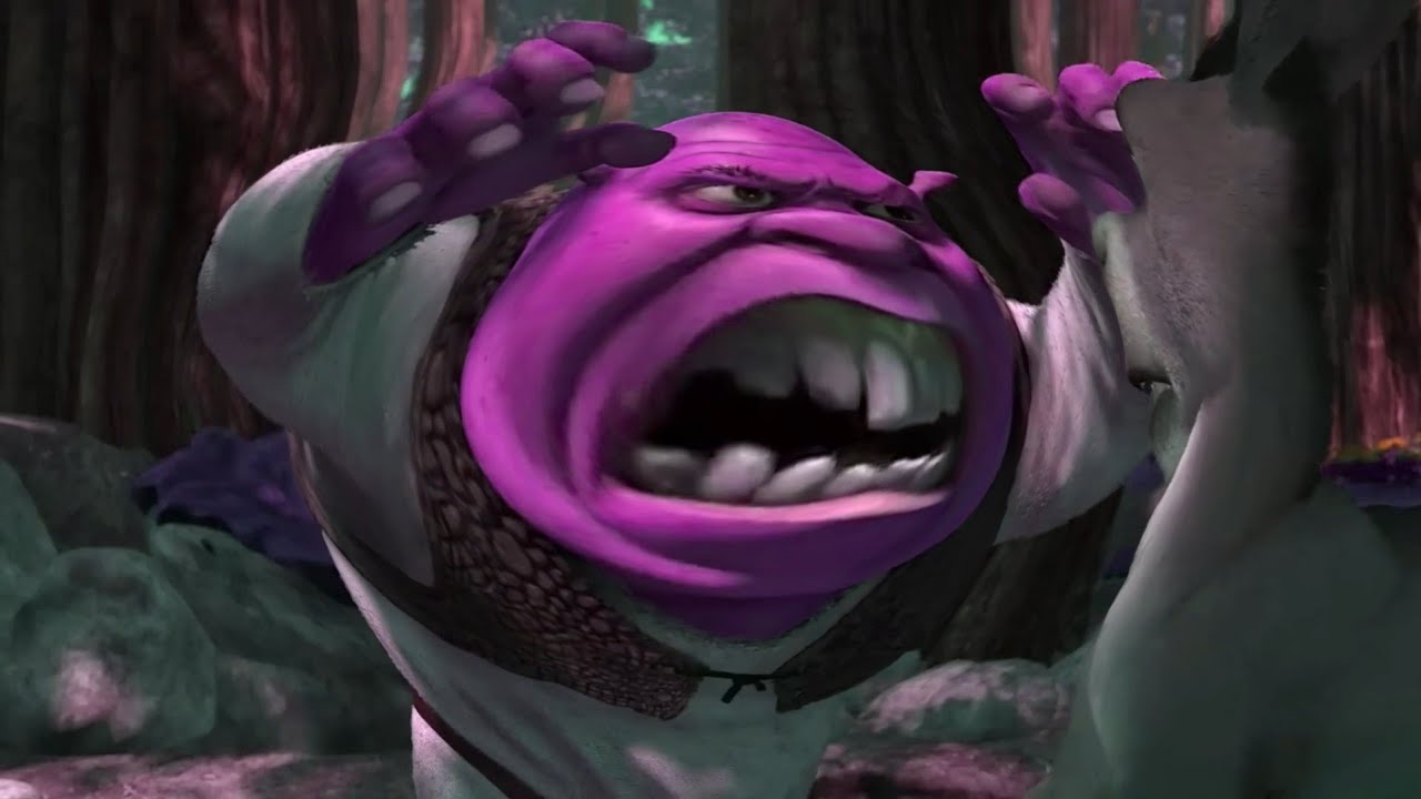 SHREK - Roooar!! That was really Scared | Animation Sponsored by KlaskyCsupo2001 Effects