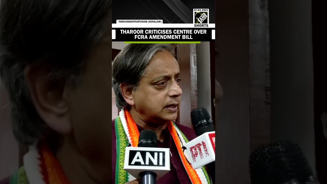 &ldquo;Threatening minorities&rdquo; Congress MP Shashi Tharoor hits out at Centre over FCRA amendment bill