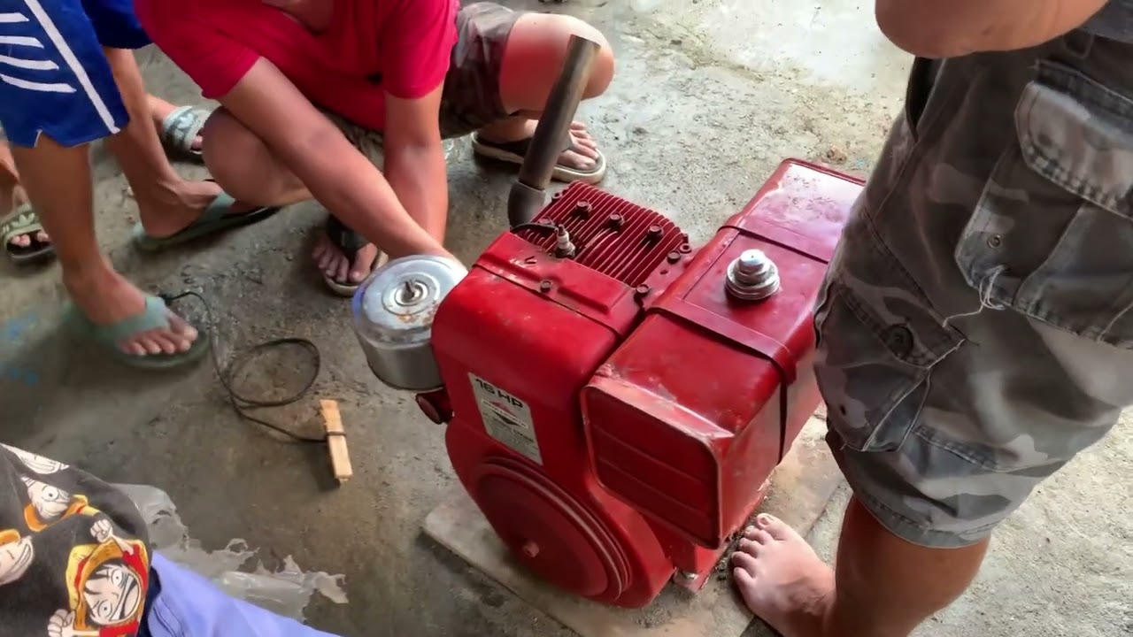 Napaandar din 11years naka stock B&S 16HP