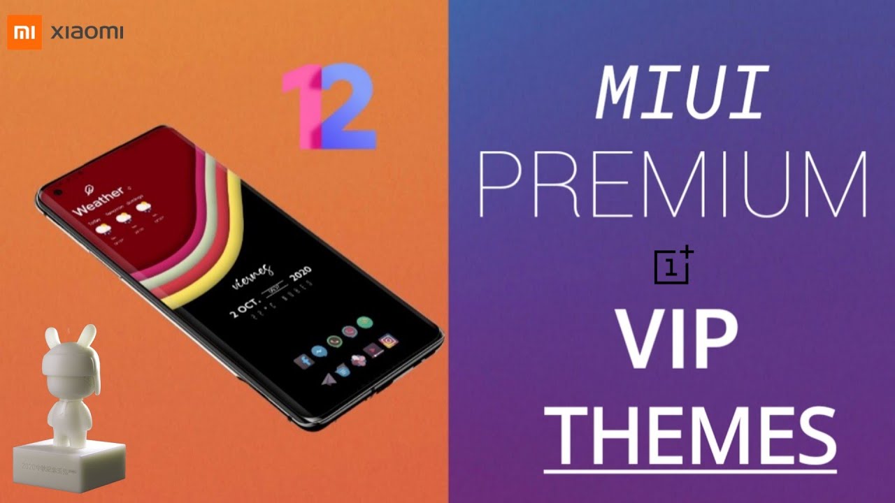 MIUI 12 Top 2 Premium Theme | MIUI 12 Vip Theme