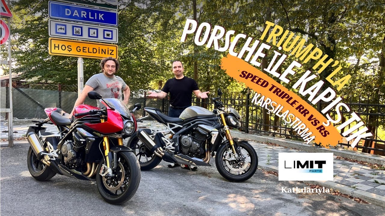 Porsche ile Yarıştık! Speed Triple 1200RS, RR'a karşı!