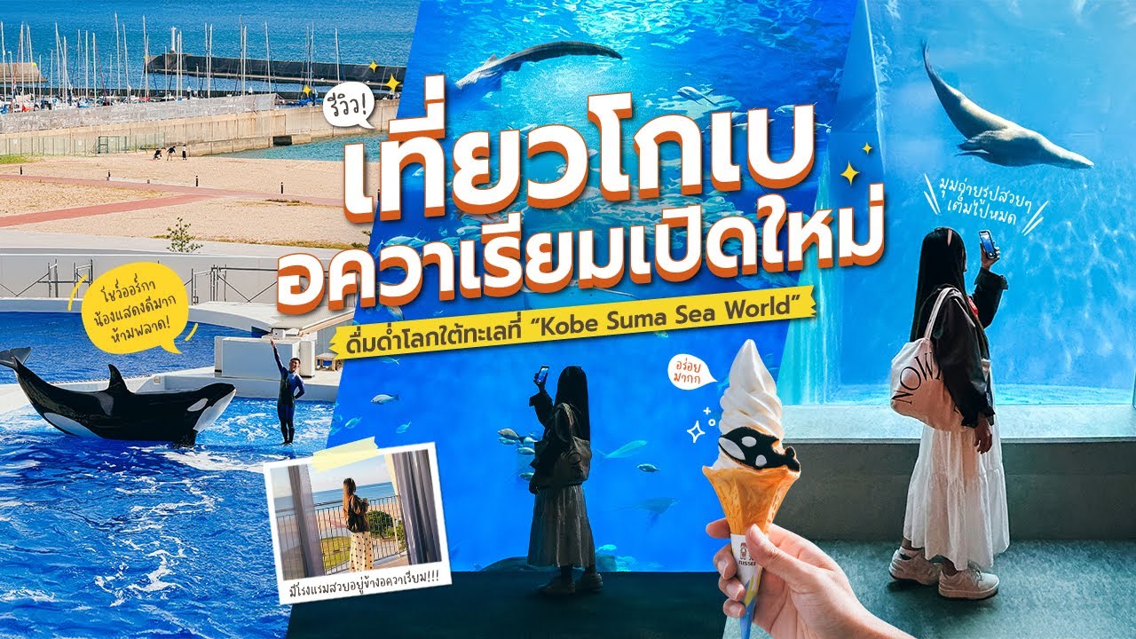 Посещение Кобе: Открытие нового аквариума - Kobe Suma Sea World | Видеоблог о путешествии по Японии