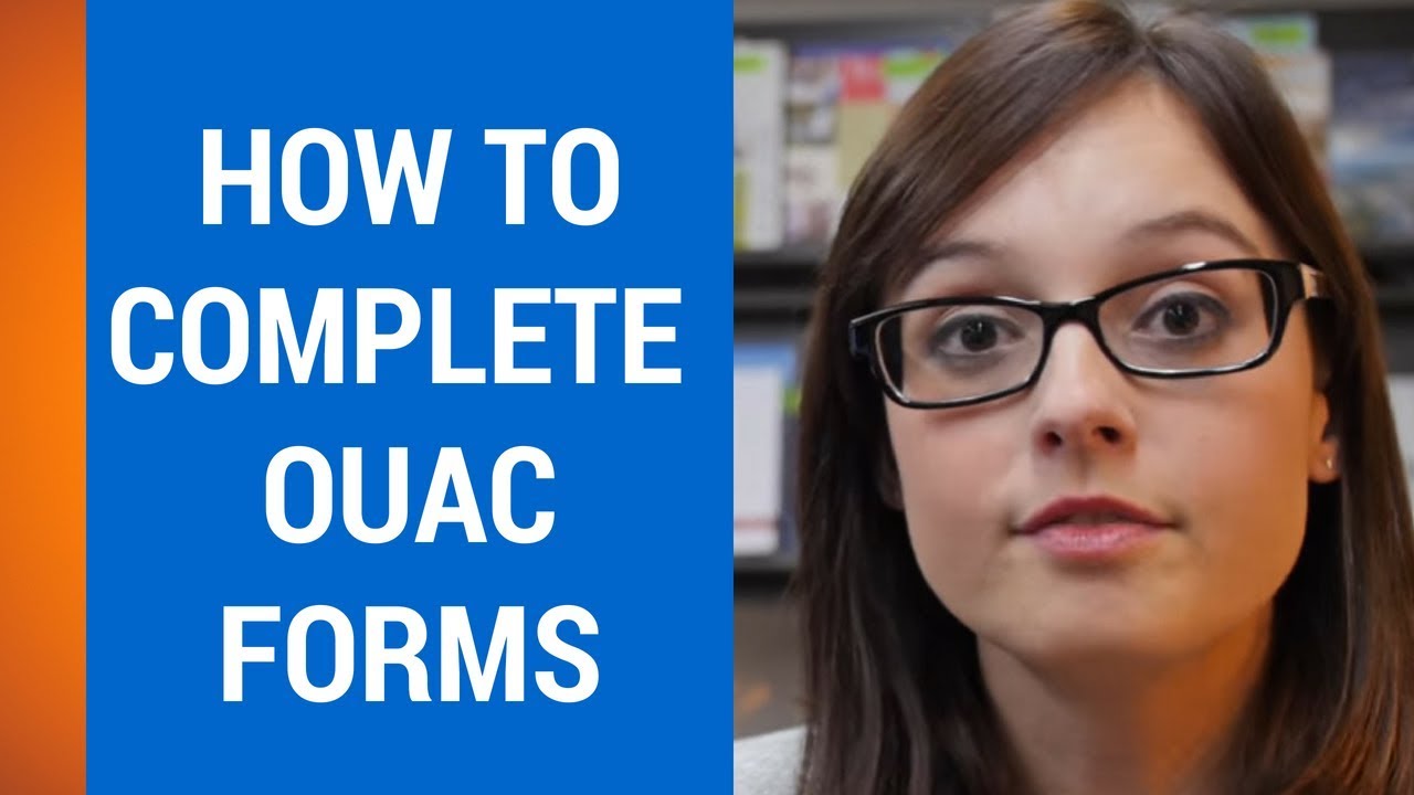 How to Submit OUAC  (Ontario Universities Application Center)  Form