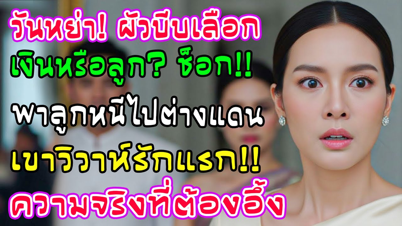 วันหย่าสามีบังคับเลือกทรัพย์สินหรือเด็ก ฉันเลือกพาลูกไปต่างประเทศ ส่วนเขากลับไปแต่งรักแรก