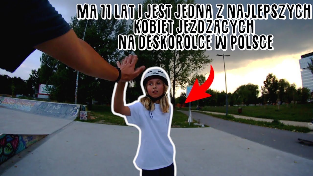 11 LATKA, KT&Oacute;RA MA TALENT DO JAZDY NA DESKOROLCE