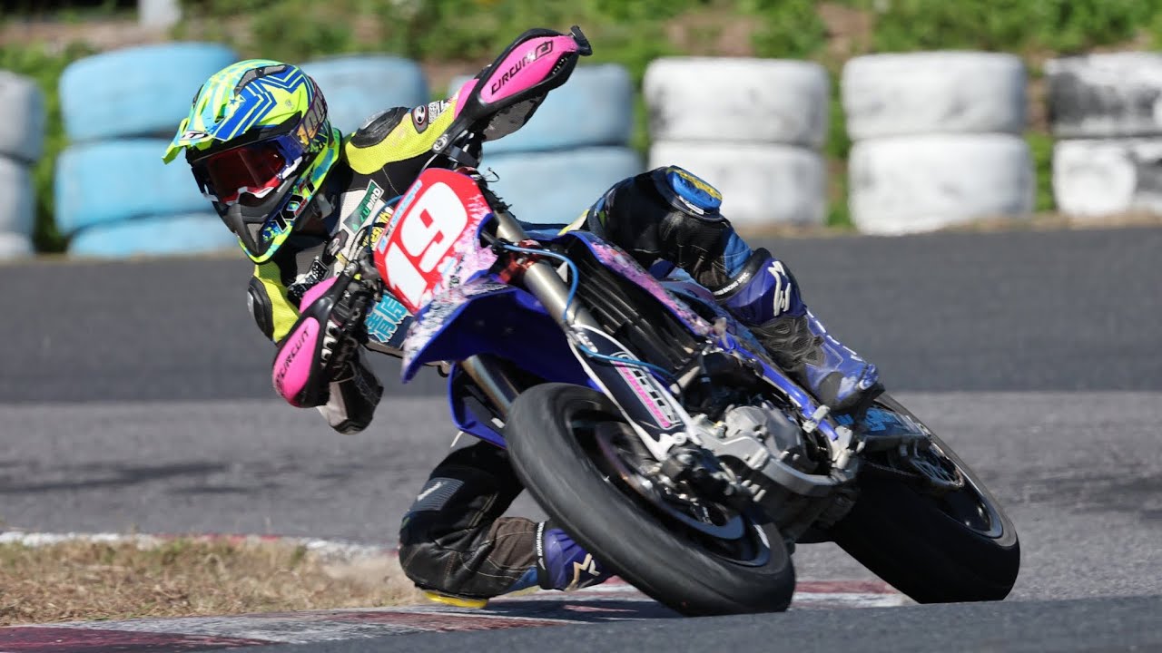 2024.11.10全日本スーパーモト選手権第7戦S1PROクラス決勝ヒート1