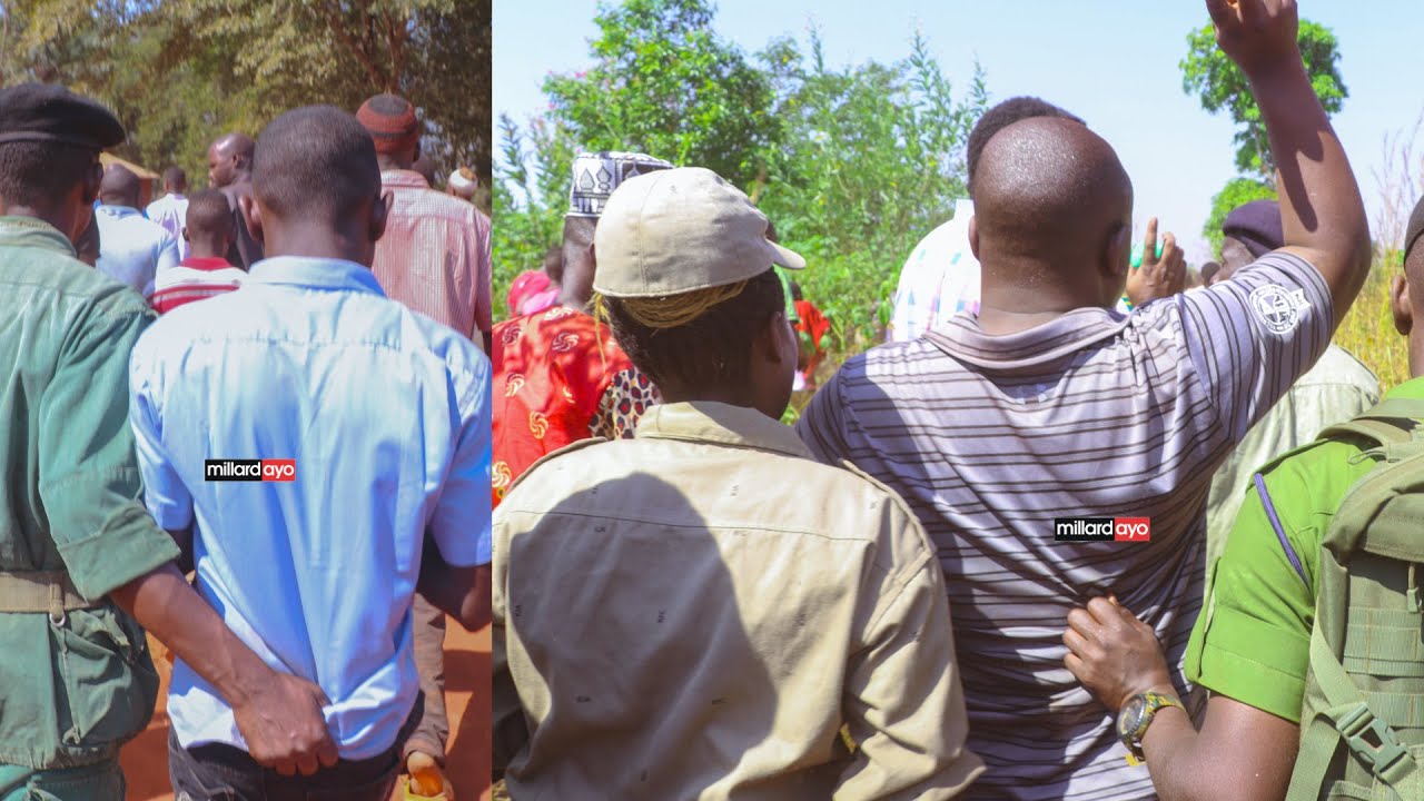 MKANDARASI ANUSURIKA KICHAPO KWA KUMDANGANYA WAZIRI AWESO, WANANCHI WACHARUKA 