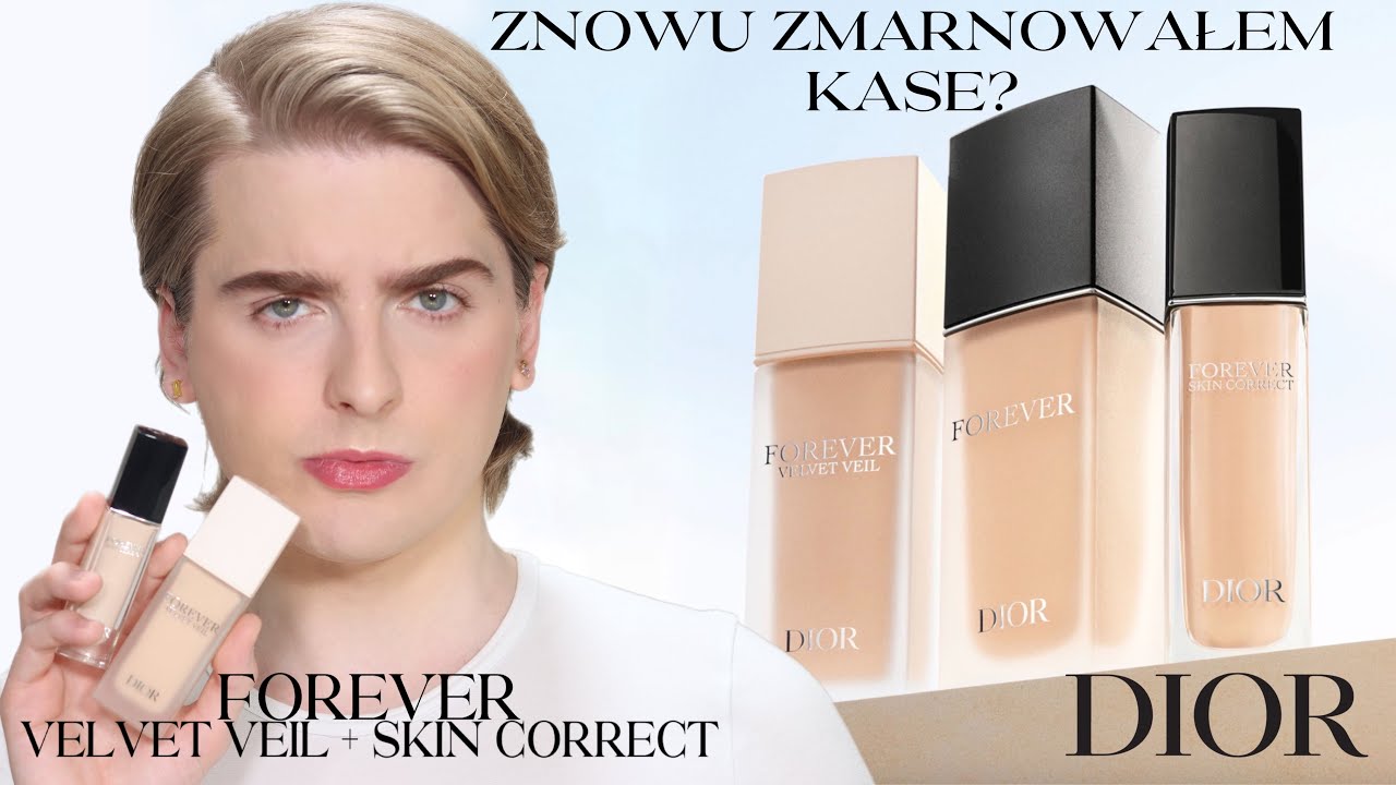 Nowości DIOR | 2 dni testów i 2 dni ROZCZAROWAŃ | Forever Skin Correct + Velvet Veil + Glow Veil
