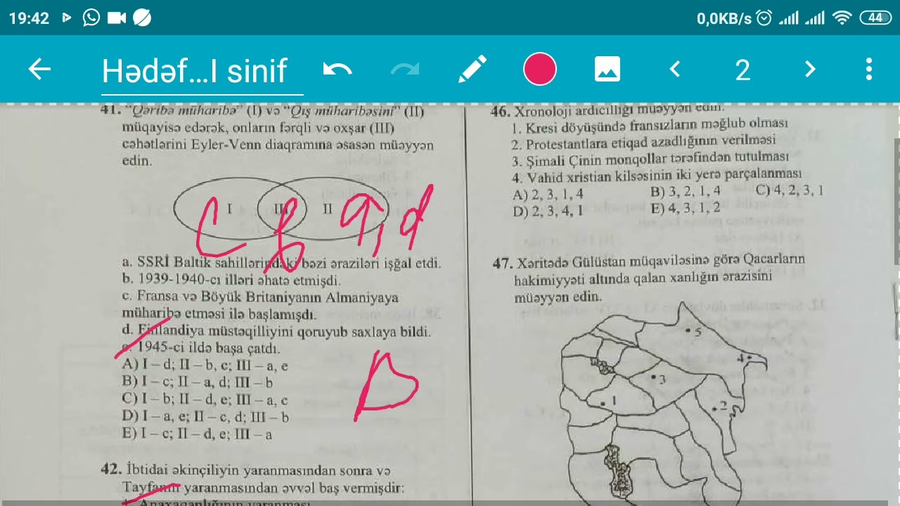 21.lV.2024 Hədəf kursları. Xl sinif,blok.