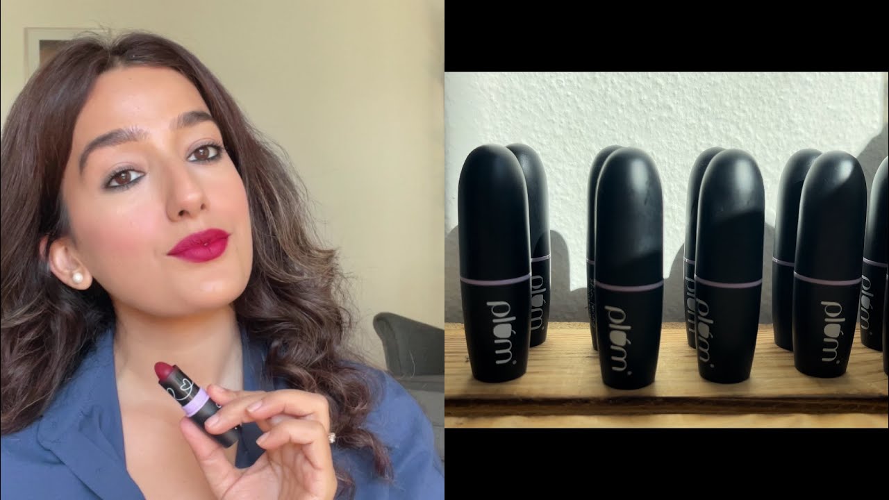 New Plum Matterific Lipsticks Swatches | Plum Lipsticks in 10 shades