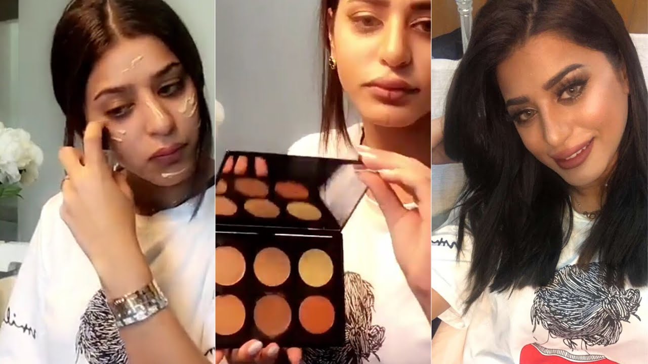 صمود الكندري ميك اب تتوريال 2017