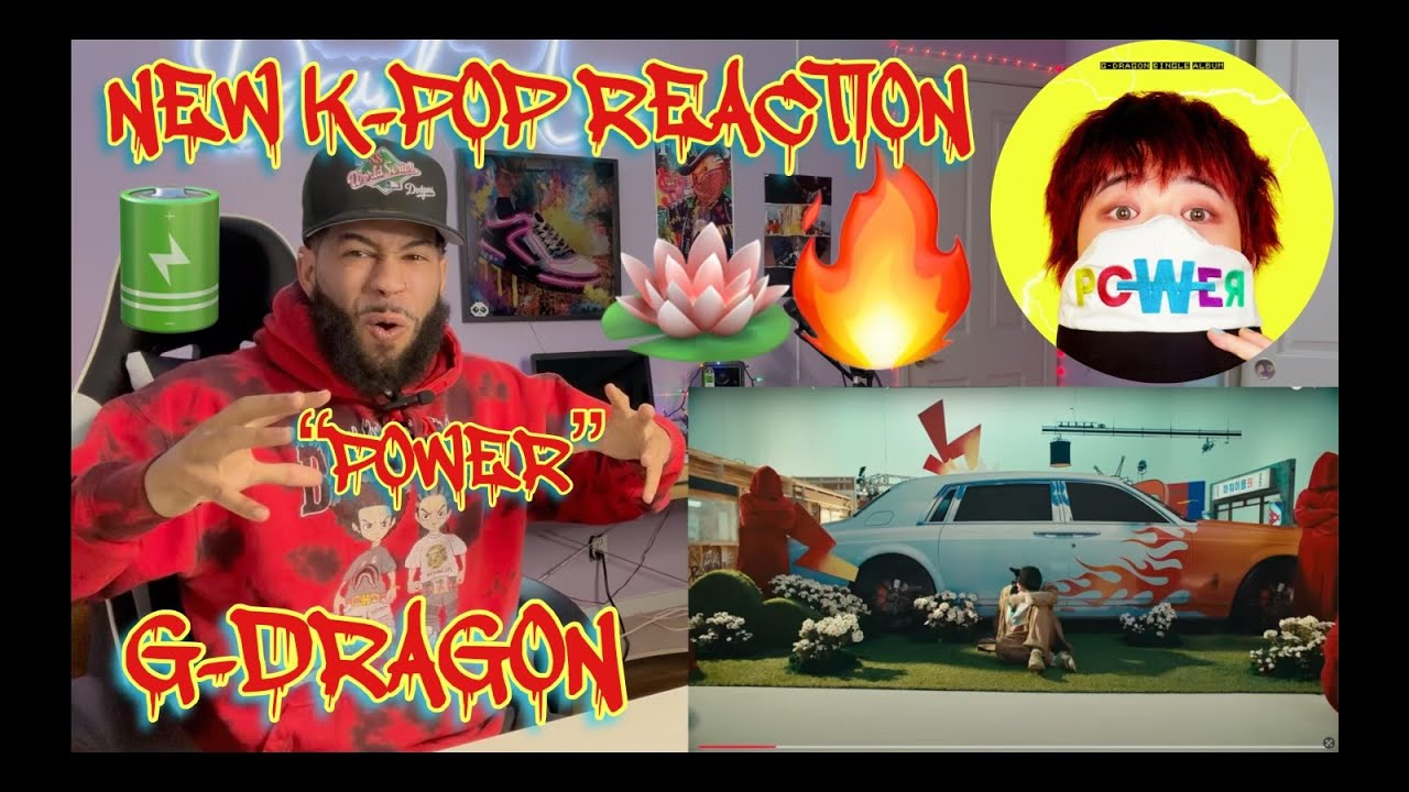 MY FIRST TIME REACTING TO G-DRAGON! | G-DRAGON - POWER (REACTION!!!)#kpop #gdragon #reaction