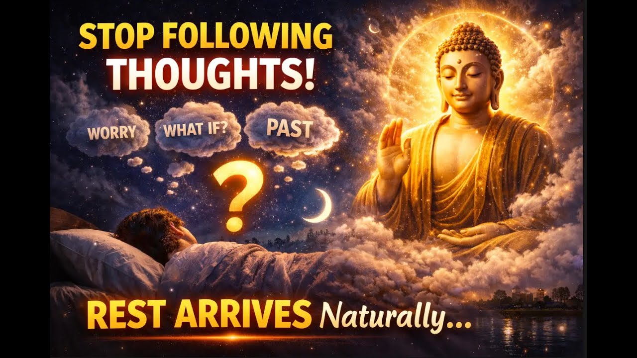 Buddha Teaches Deep Sleep Meditation to Fall Asleep Fast When You Can’t Sleep