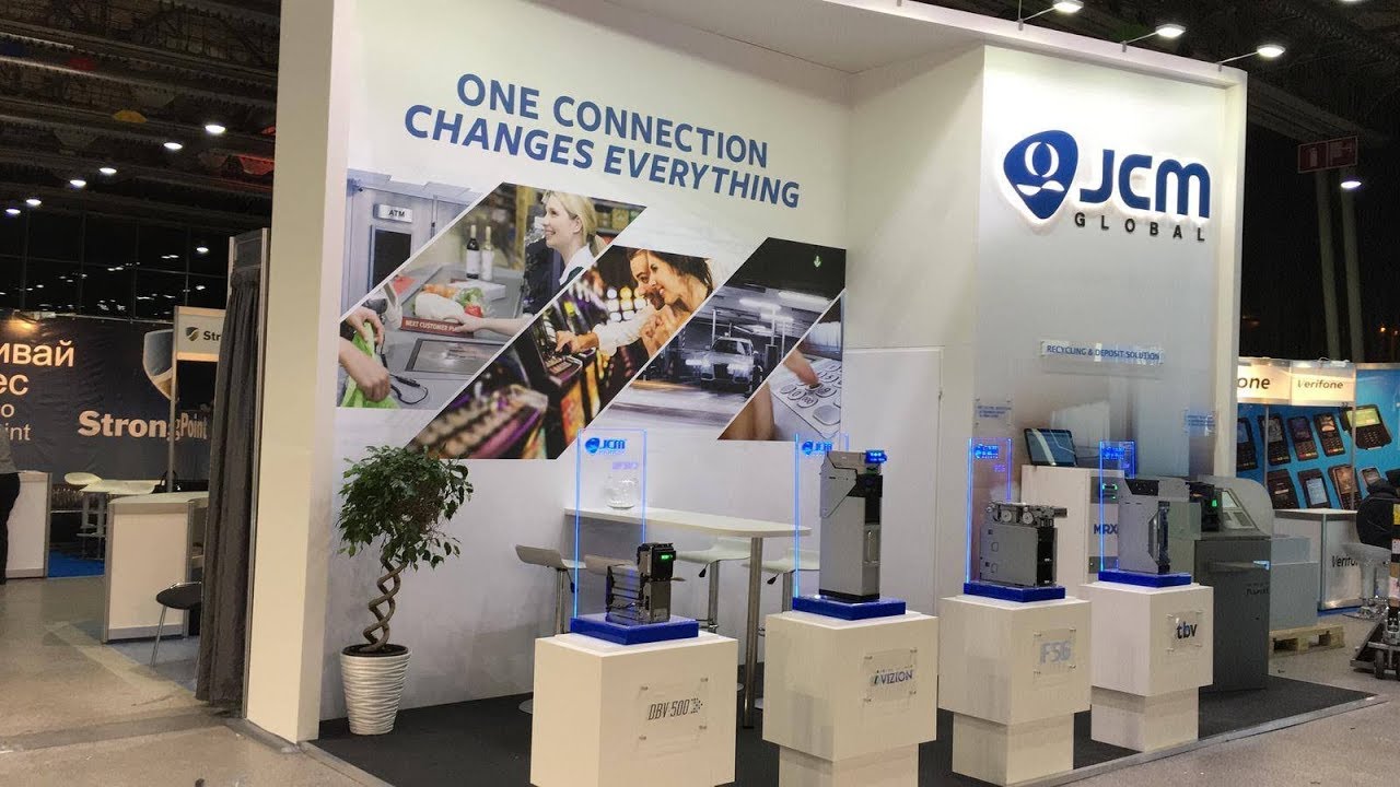Платежные системы от JCM Global на Плас форуме 2018