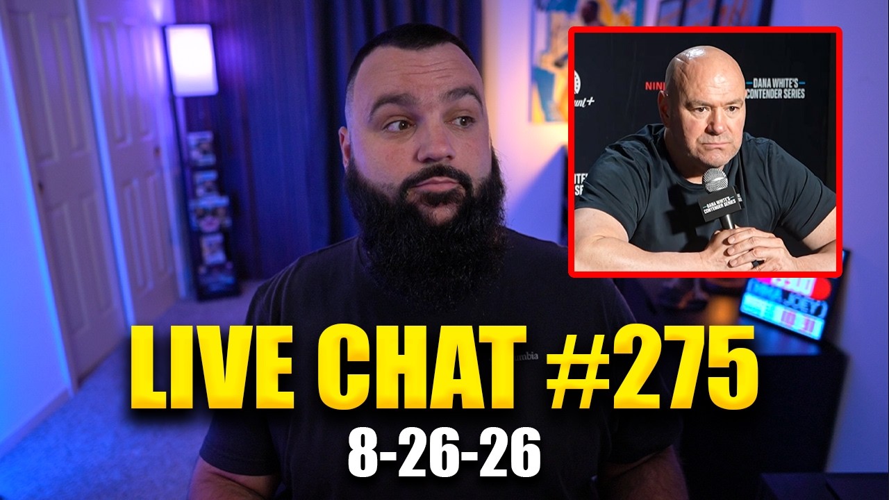 Dana White Lashes Out, UFC 332 FAILURE, Islam GOAT Status, 50k SUBS - Livechat #275