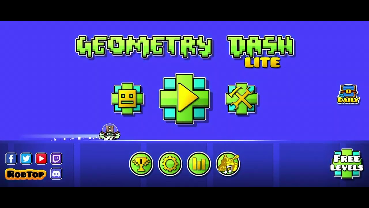 Jugando geometridash