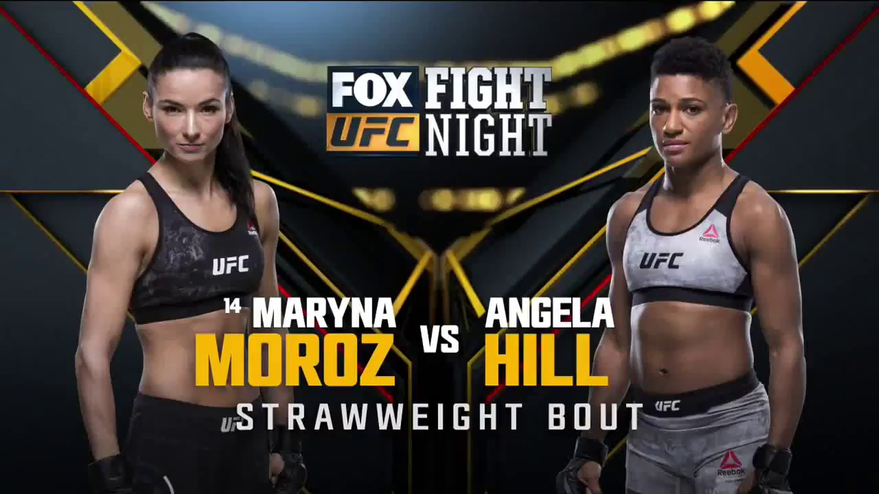 UFC on FOX 28. Взвешивание Марина Мороз - Анджела Хилл.