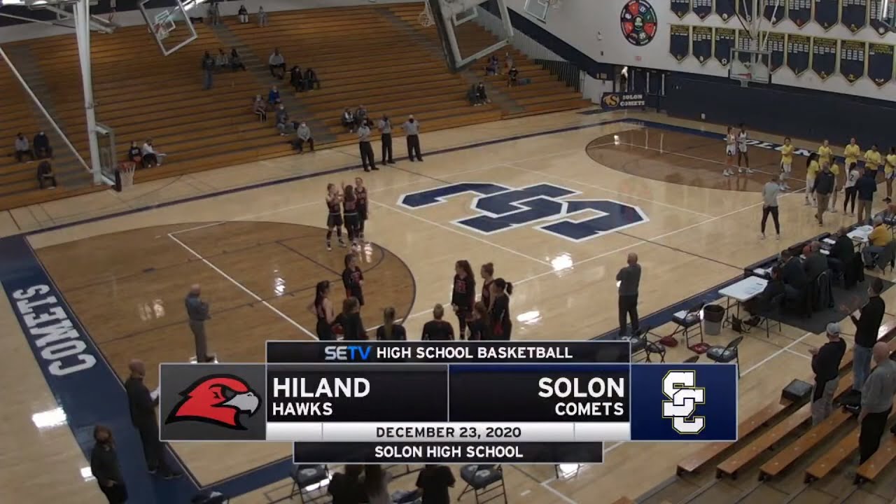Solon Girls Basketball vs Hiland 12/23/2020 - Varsity