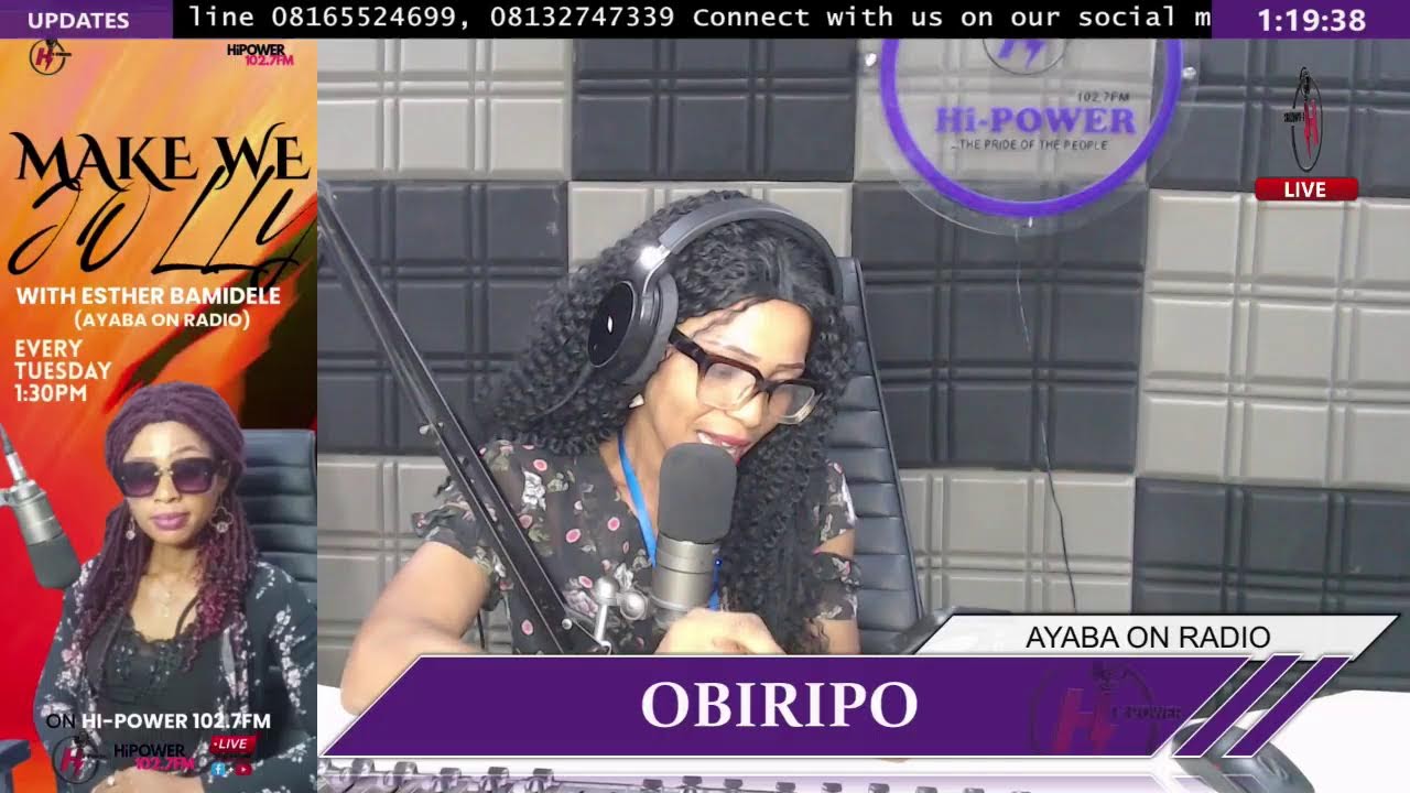 OBIRIPO PELU AYABA ON RADIO