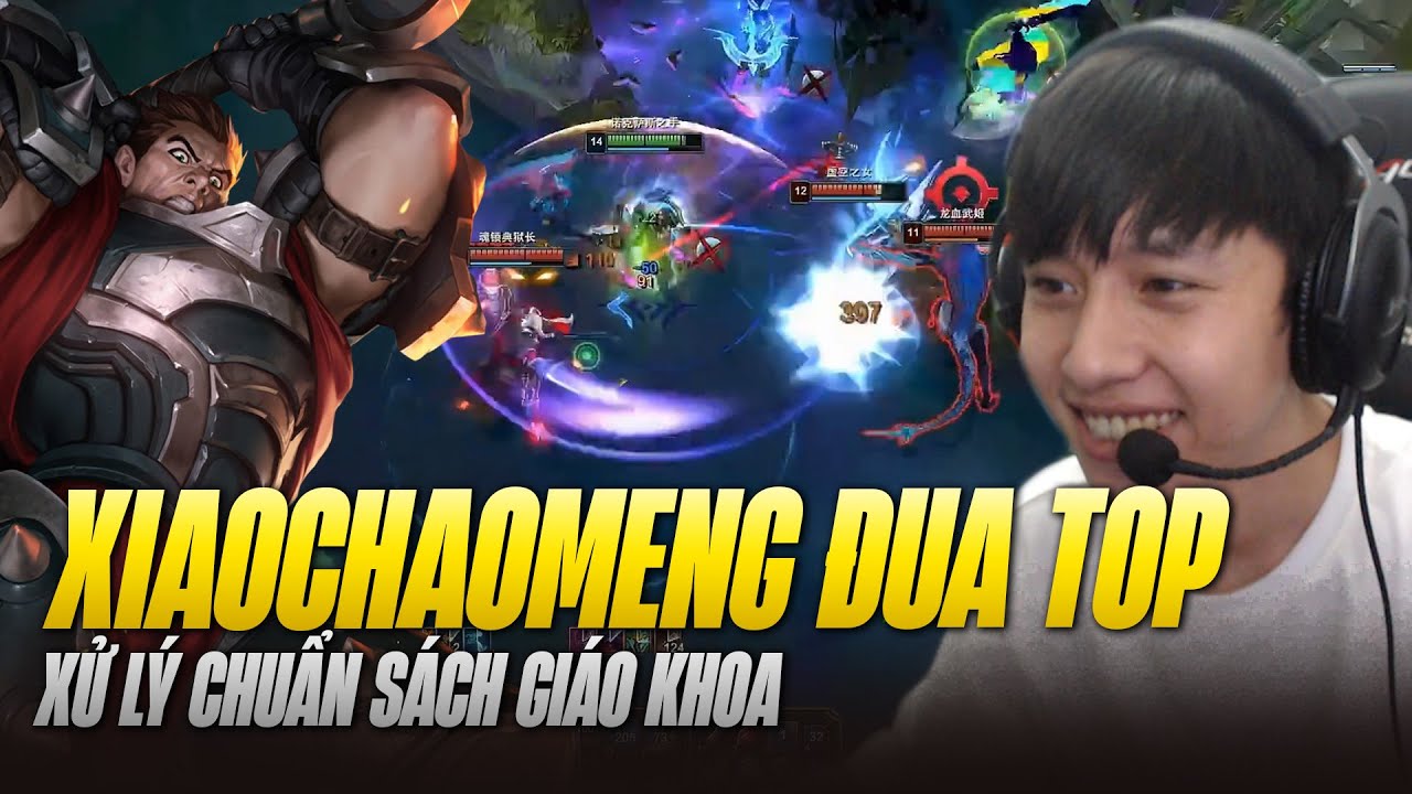 XIAOCHAOMENG TRỞ LẠI ĐUA TOP THÁCH ĐẤU VÀ CÁCH XỬ LÝ SÁCH GIÁO KHOA NHẤT CHO KÈO DARIUS VS AATROX