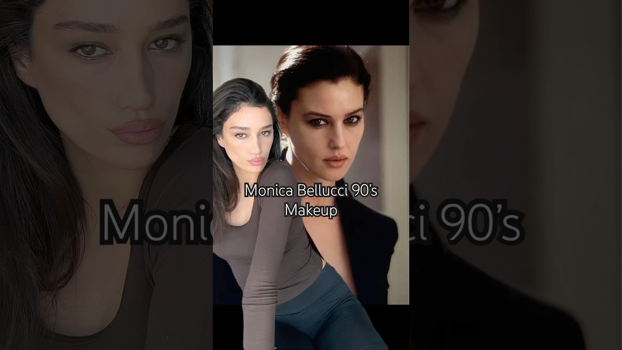 Monica Bellucci 90&rsquo;s makeup #monicabellucci #makeup #90smakeup #supermodel