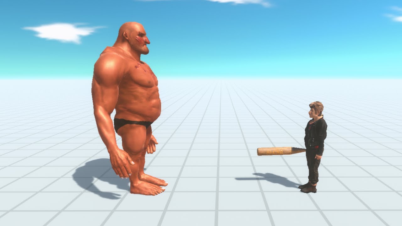 HILL GIANT vs EVERY HUMAN - Animal Revolt Battle Simulator