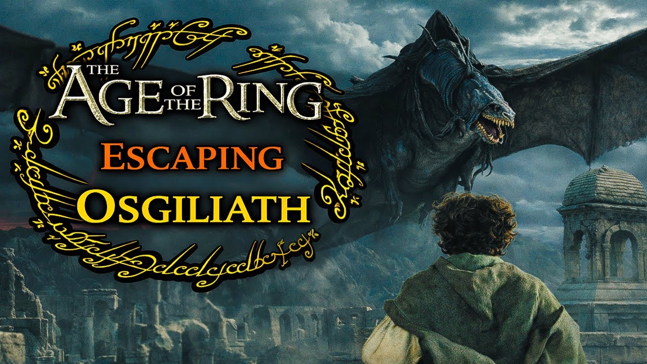 Lord of the Rings: Escape from Osgiliath l BFME2 AOTR Mod (4K HD)