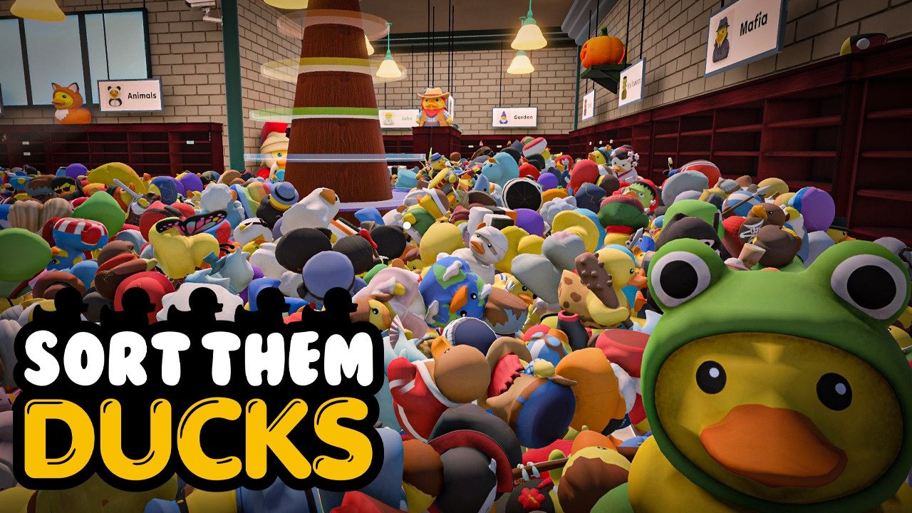 I HAVE TO SORT 4,000 RUBBER DUCKS?! | Sort Them Ducks