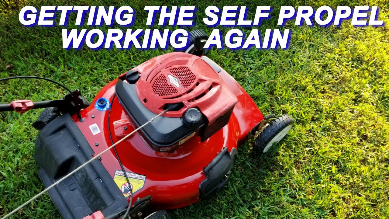 A Cheap Fix For The Self Propel On A Toro Mower