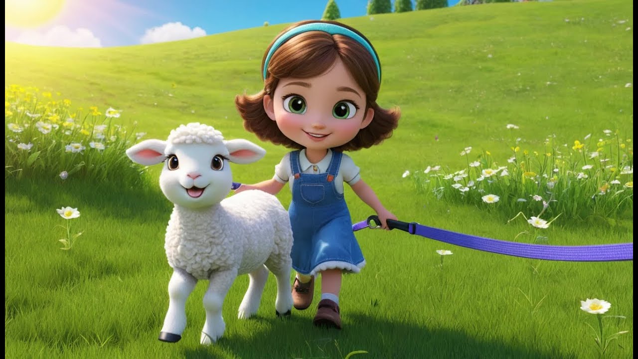 Mary Fluffy School Day | Fun School Song for Kids | Playful Learning Rhyme