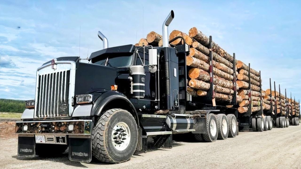 Top 10 Most Amazing Logging Trucks in the World
