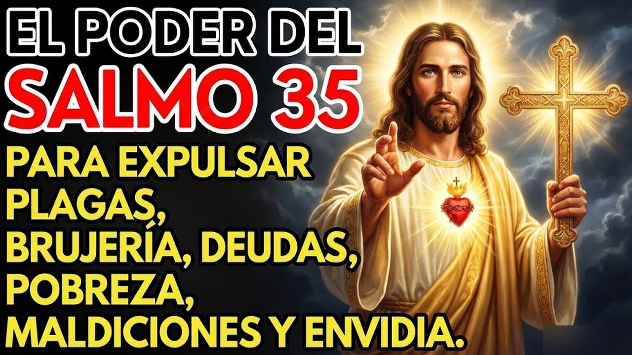 SALMO 35: ORACIÓN PODEROSA PARA EXPULSAR PLAGAS, DEUDAS Y POBREZA