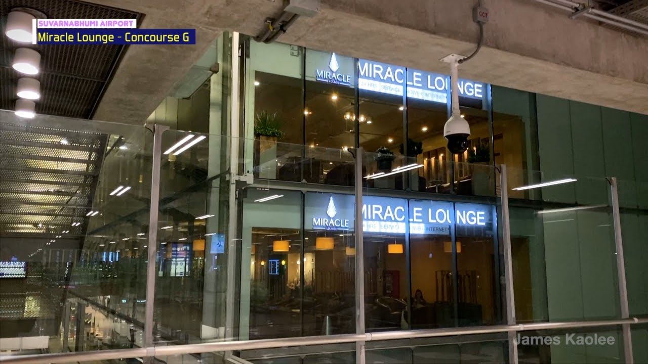 Bangkok Suvarnabhumi Airport Miracle Lounge First Class Concourse G 방콕 수완나품 공항 미라클 라운지 퍼스트 클래스