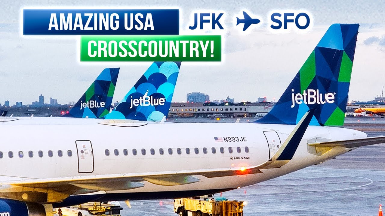TRIP REPORT | 6h+ Flight on an A321! | New York to San Francisco | JetBlue Airbus A321