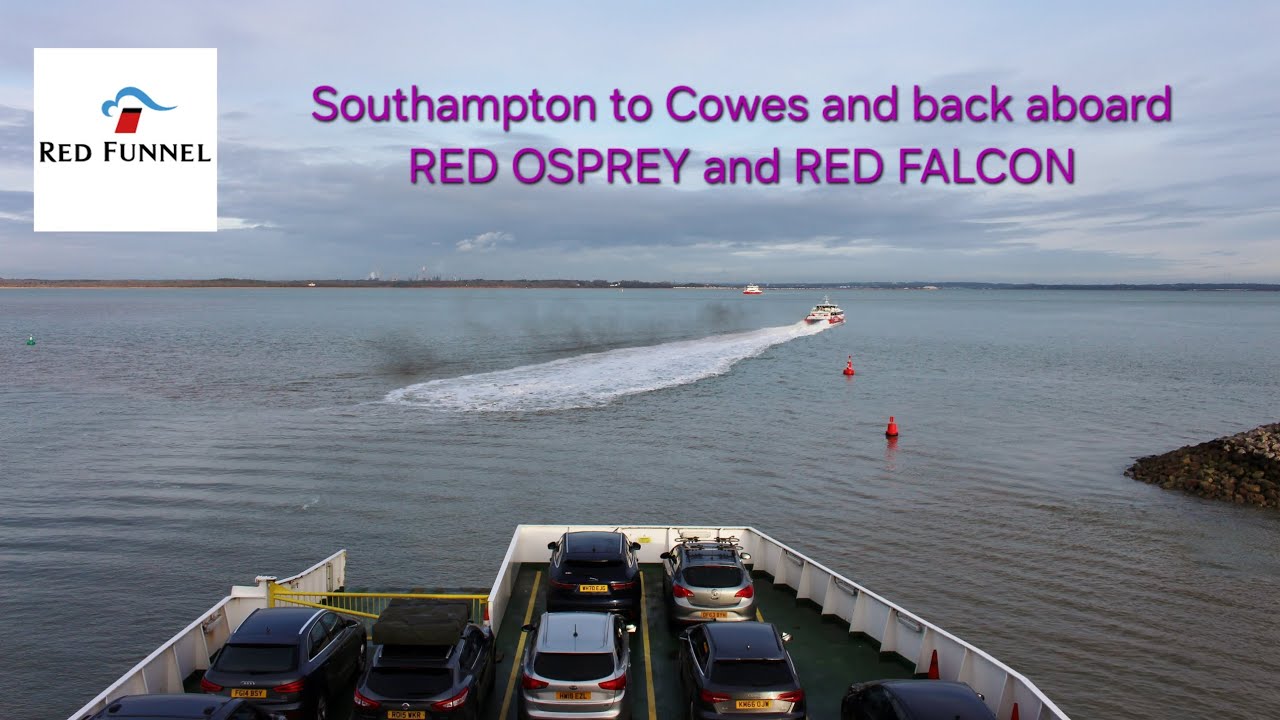 Southampton to Cowes with Red Funnel