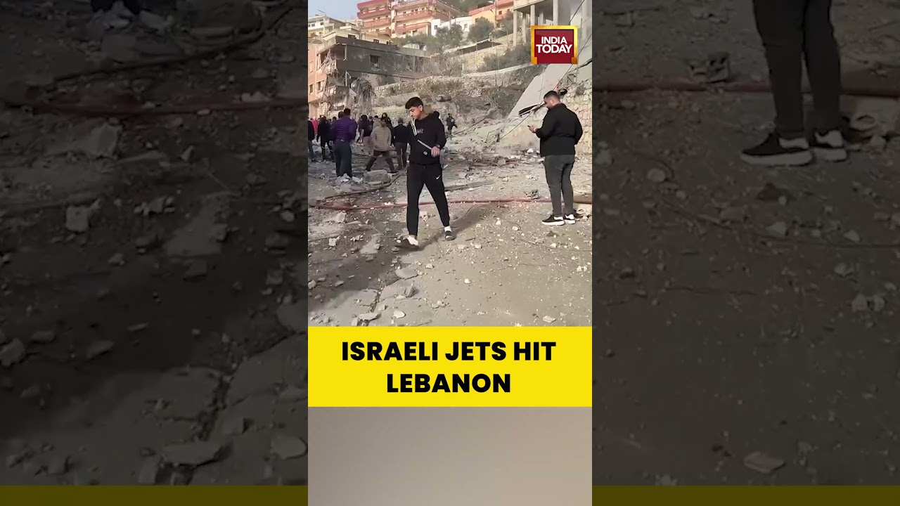 Israeli Jets Hit Lebanon: Airstrikes Target Southern Villages Amid Tensions