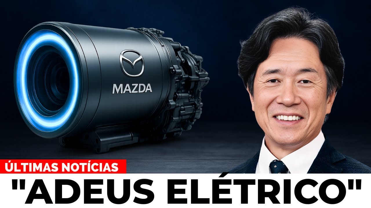 Mazda Revela Nova Bomba: Nosso Motor Rotativo Vai Destruir a Ind&uacute;stria dos Carros El&eacute;tricos!