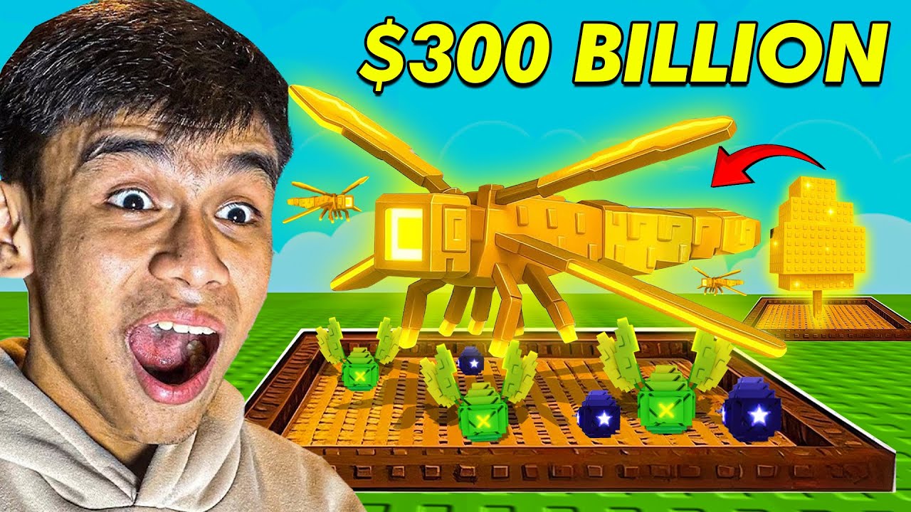 TRADING a DRAGON FLY sa GROW A GARDEN -  Ang daming MUTATIONS