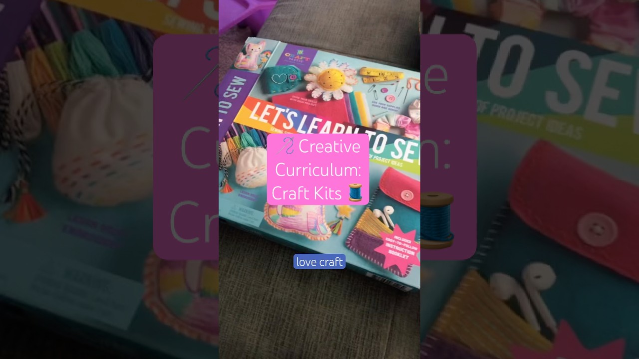Craft kits are a fun #creativecurriculum idea! #homeschooling #homeschool