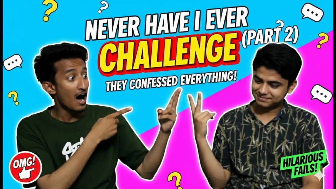 “Spilling Secrets 🤫 | Never Have I Ever Challenge! PART 2 ” BY BROKNOWS