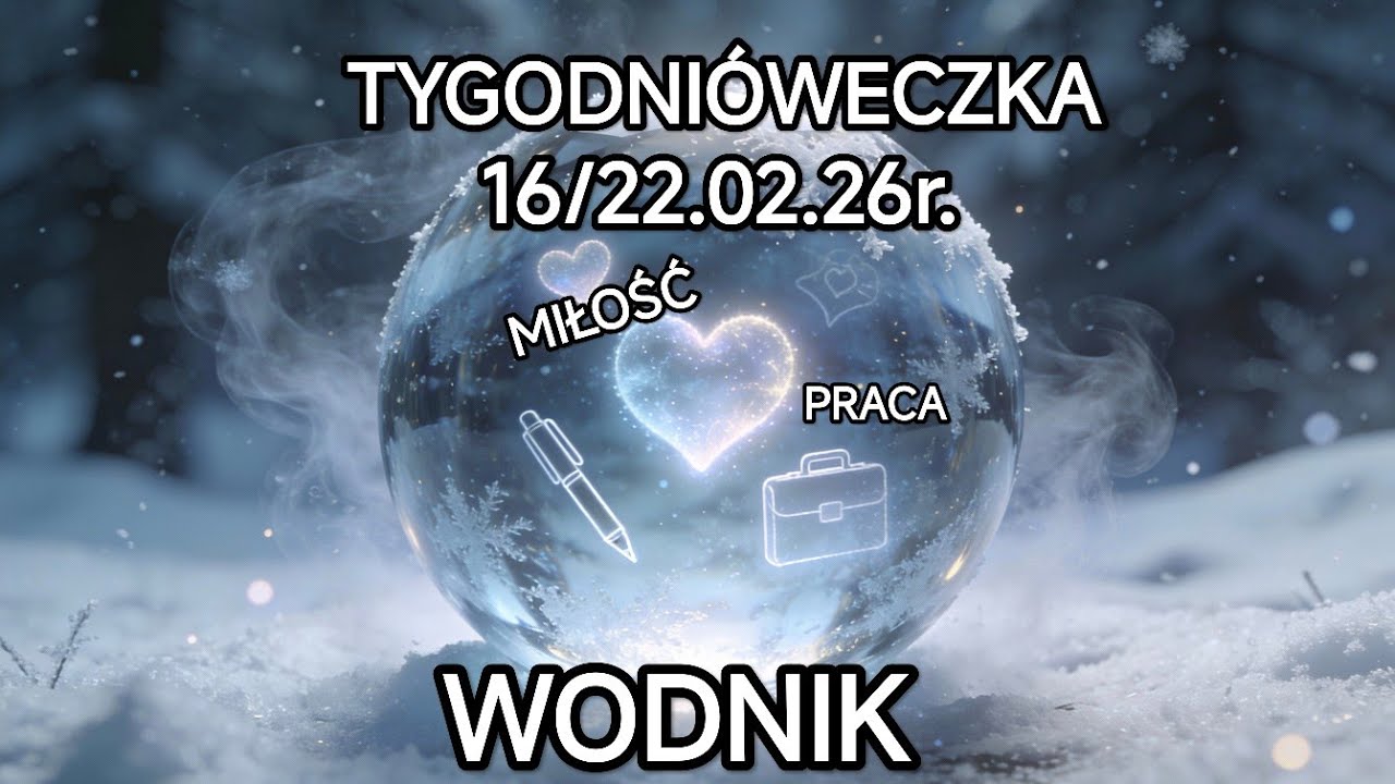 WODNIK & TYGODNIÓWECZKA 16./22.02.2026r. na MIŁOŚĆ 💌 PRACĘ