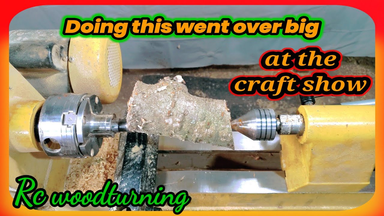 wood turning details sell at craft shows